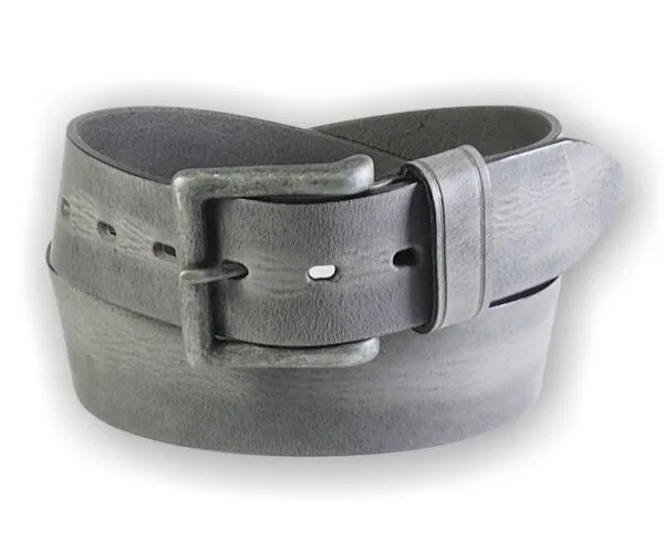 Greenbelts Greenbelts Herren Ledergürtel RYAN, Grau, – Produktbild 3 von 6