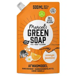 Marcel s Green Soap Marcel's Green Soap Spülmittel Orange & Jasmin Nachfüllpack – Produktbild 1 von 1