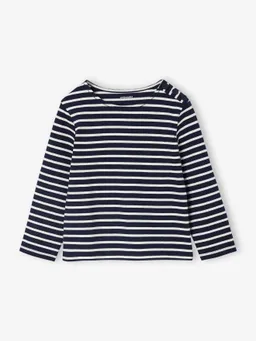 Vertbaudet Mädchen Ringelshirt personalisierbar – Produktbild 1 von 1