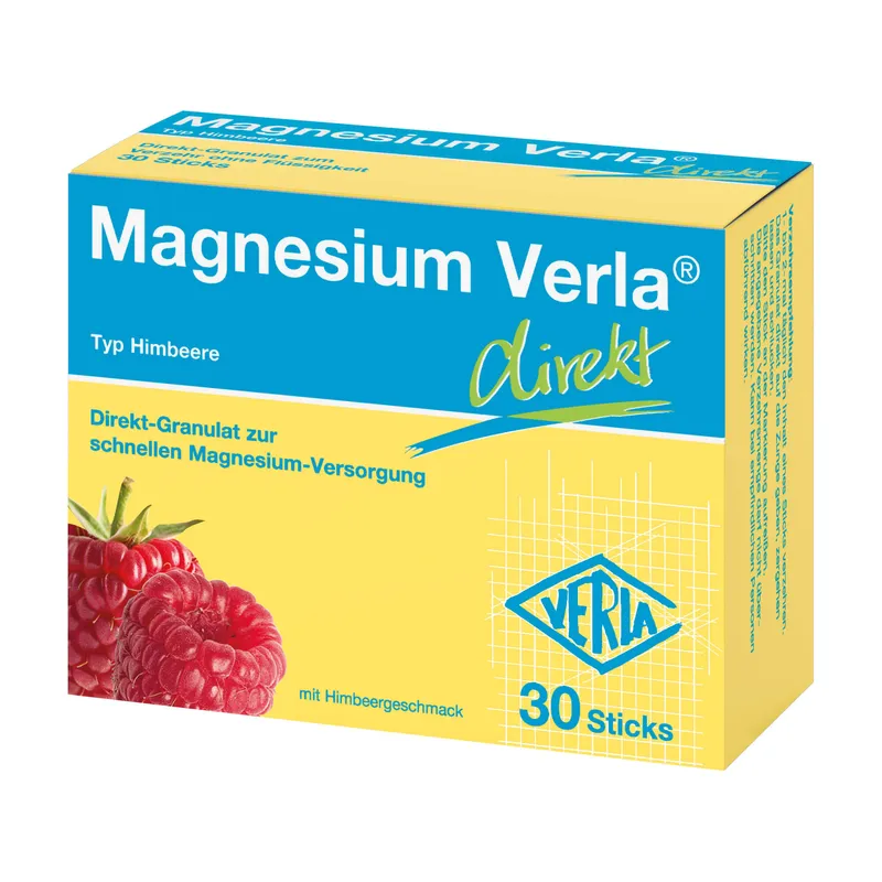Magnesium-Verla Magnesium-Verla direkt Granulat Himbeere – Produktbild 3 von 3