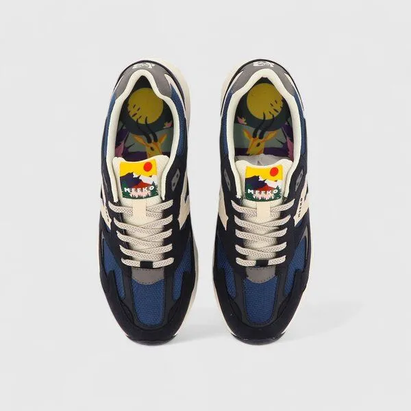 MEEKO MEEKO CAPRA – Technische und nachhaltige Sneaker, Marineblau, – Produktbild 3 von 4