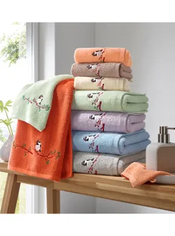 wäschepur Handtuch apricot – Produktbild 1 von 1