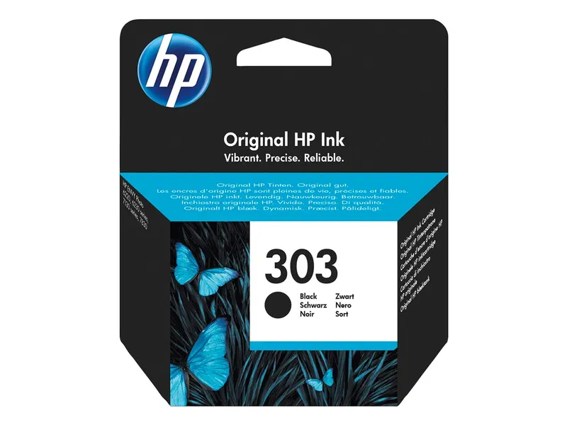 Hewlett Packard hp Tintenpatrone T6N02AE, Nr. 303 schwarz – Produktbild 1 von 1