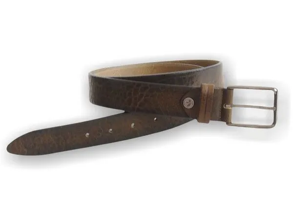 Greenbelts Greenbelts Herren Ledergürtel BRAY, Grün, – Produktbild 5 von 5