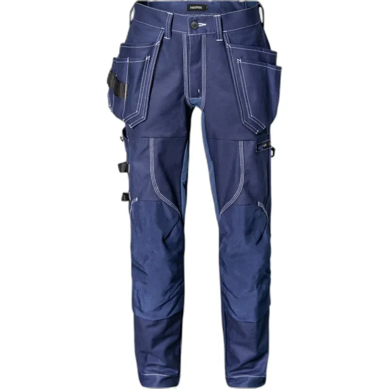 Fristads Stretch-Arbeitshose Fristads Outdoor 2604 FASG, Blau, – Produktbild 2 von 2