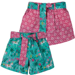 Frugi Frugi 2-in-1 WendeShorts Pferde in petrol-pink Seren Reversible Shorts Aqua Indian Horse – Produktbild 1 von 1