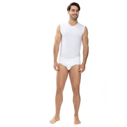mey Mey Herren Muskel-Shirt Tank Top aus Tencel "Network" – Produktbild 1 von 1