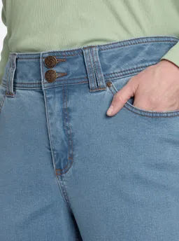 sheego Gerade Jeans blue-bleached – Produktbild 1 von 1