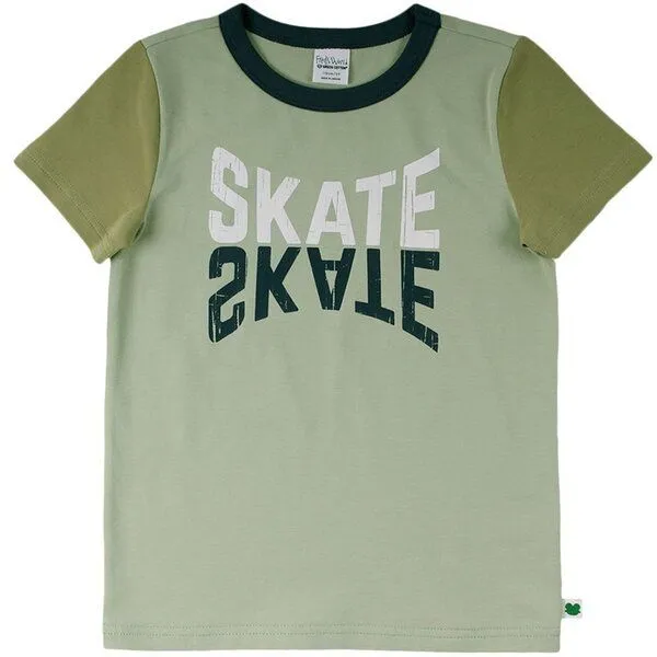 Fred's World by Green Cotton Fred's World by Green Cotton T-Shirt Skate, Grün, – Produktbild 1 von 1