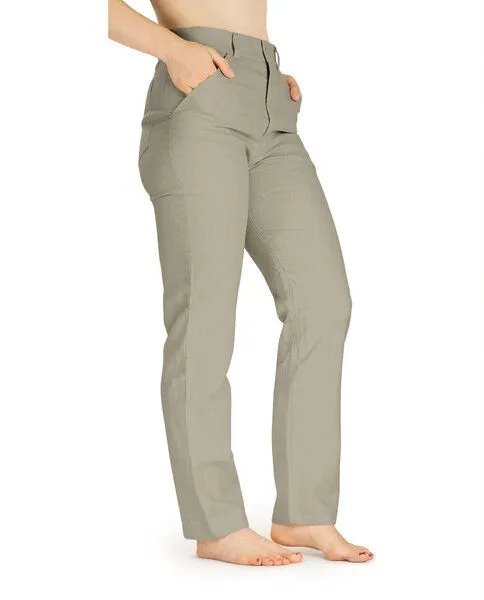 SCHAZAD Leinenhose APPROVAL-SLIM von SCHAZAD, Oliv, – Produktbild 2 von 3
