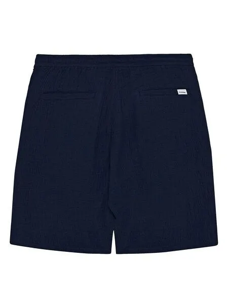 KnowledgeCotton Apparel KnowledgeCotton Apparel Shorts Dobby, Indigo, – Produktbild 2 von 4