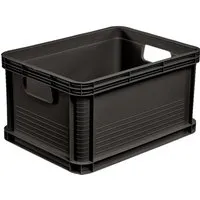Keeeper keeeper EURO-BOX 'Robert' stapelbar, 40 x 30 x 22 cm, 20 l, graphite – Produktbild 1 von 1
