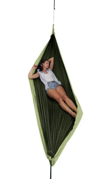 Ticket to the Moon Ticket to the Moon Hängematte Original 320 x 200 cm, 600g, Army green/apple, – Produktbild 4 von 4