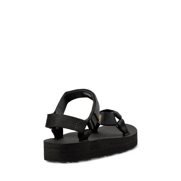 Teva TEVA Vegan Sandale Plateau Damen - Midform Universal, Schwarz (black), – Produktbild 4 von 4