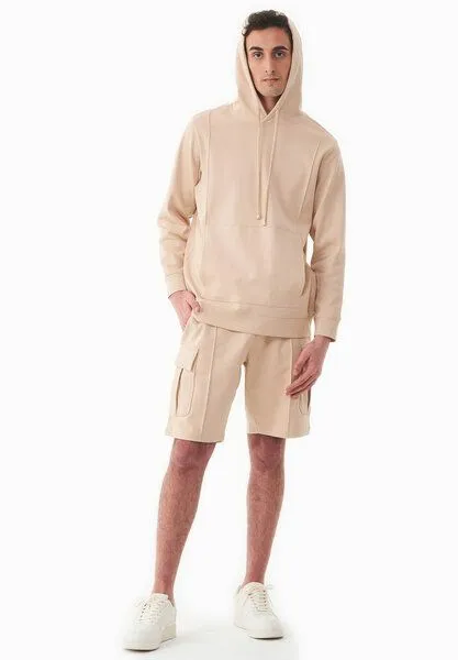 ORGANICATION ORGANICATION Hoodie aus Bio-Baumwolle, Soft beige, – Produktbild 2 von 4