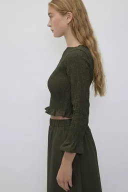 Rita Row Rita Row Smok-Top OLGA aus Bio-Baumwolle – Produktbild 1 von 1