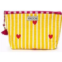 KIKOONI KIKOONI Geldbörsen | kleine Taschen | Passtasche "Mini Traveler", "love edition" sunny, – Produktbild 1 von 1