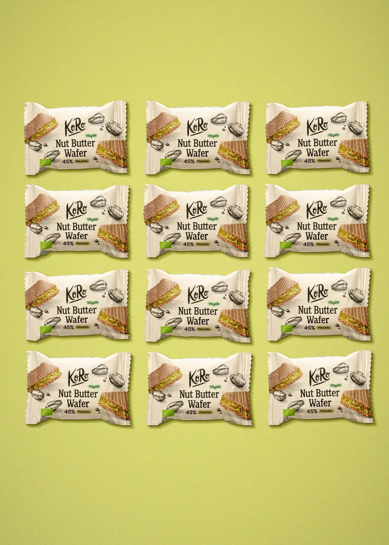 KoRo Bio Pistazienschnitte mit 45 % Pistazie 12 x 22 g – Produktbild 6 von 6