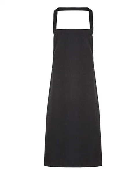 Premier Workwear Premier Workwear Kochschürze 100% Baumwolle, Schwarz, – Produktbild 1 von 2