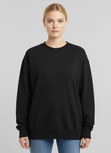 UNIPOLAR UNIPOLAR Basic Pullover Modell: Chess, Black, – Produktbild 2 von 3