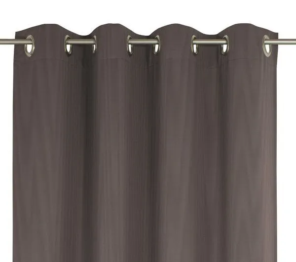 Nature by Adam Nature by Adam Vorhang aus 100% Bio-Baumwolle - Made in Germany - Uni Collection, Dunkelbraun, – Produktbild 5 von 7