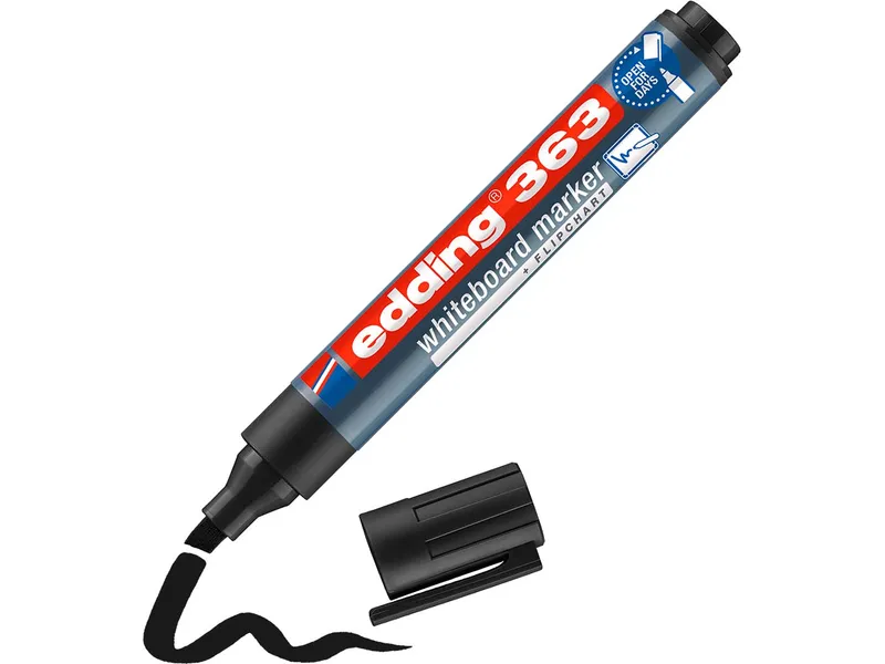 Edding Edding Whiteboardmarker "363" schwarz – Produktbild 2 von 3