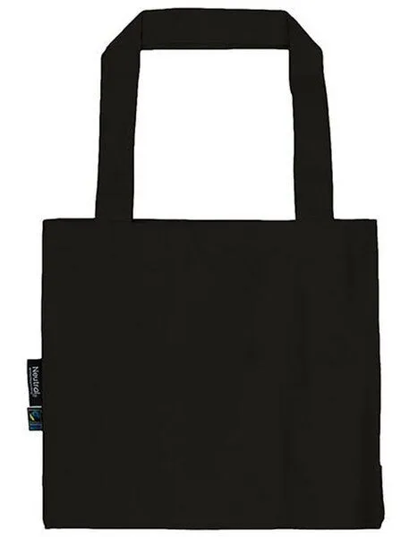 Neutral Neutral Baumwolltasche Einkaufstasche Shopper klein, Schwarz, – Produktbild 1 von 2