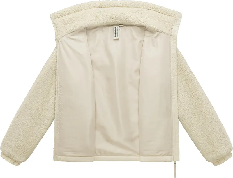 ragwear ragwear Plüschjacke Arctika Y Übergangsjacke im Teddy-Stepp-Materialmix, ultraleicht und winddicht, Braun, – Produktbild 1 von 4