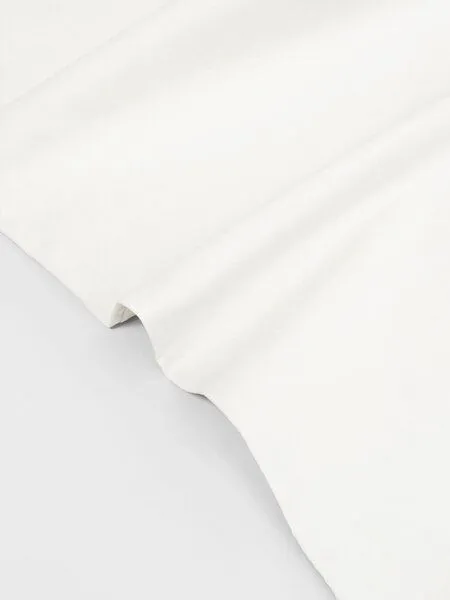 erlich textil erlich textil Fred Kopfkissenbezug aus weicher Bio-Baumwolle, made in Europe, Weiß, – Produktbild 4 von 6