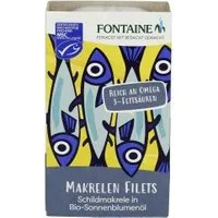 Fontaine Makrelenfilets ohne Haut in Sonnenblumenöl – Produktbild 1 von 1