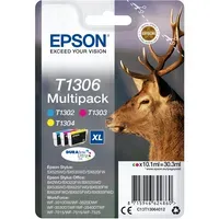 Epson Epson 3er Set Tintenpatronen T1306 cyan, magenta, gelb – Produktbild 3 von 3