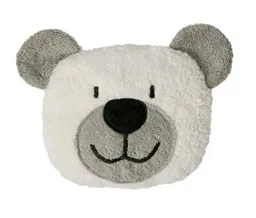 Efie Efie Dinkelkorn-Wärmekissen Teddy, grau (KbA) – Produktbild 1 von 1