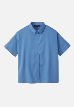 recolution Recolution Damen vegan Shirt Lotus Electric Blue – Produktbild 1 von 1