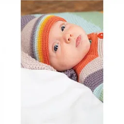 Frugi Frugi Mütze Harlow Rainbow Pastell – Produktbild 1 von 1