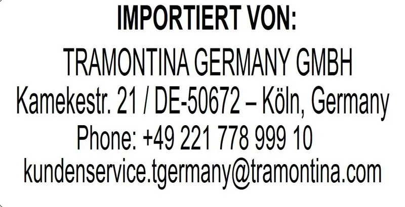 Tramontina Grillbesteck-Set Tramontina Steak- und Pizzamesser 21,5 cm, Braun, – Produktbild 3 von 3