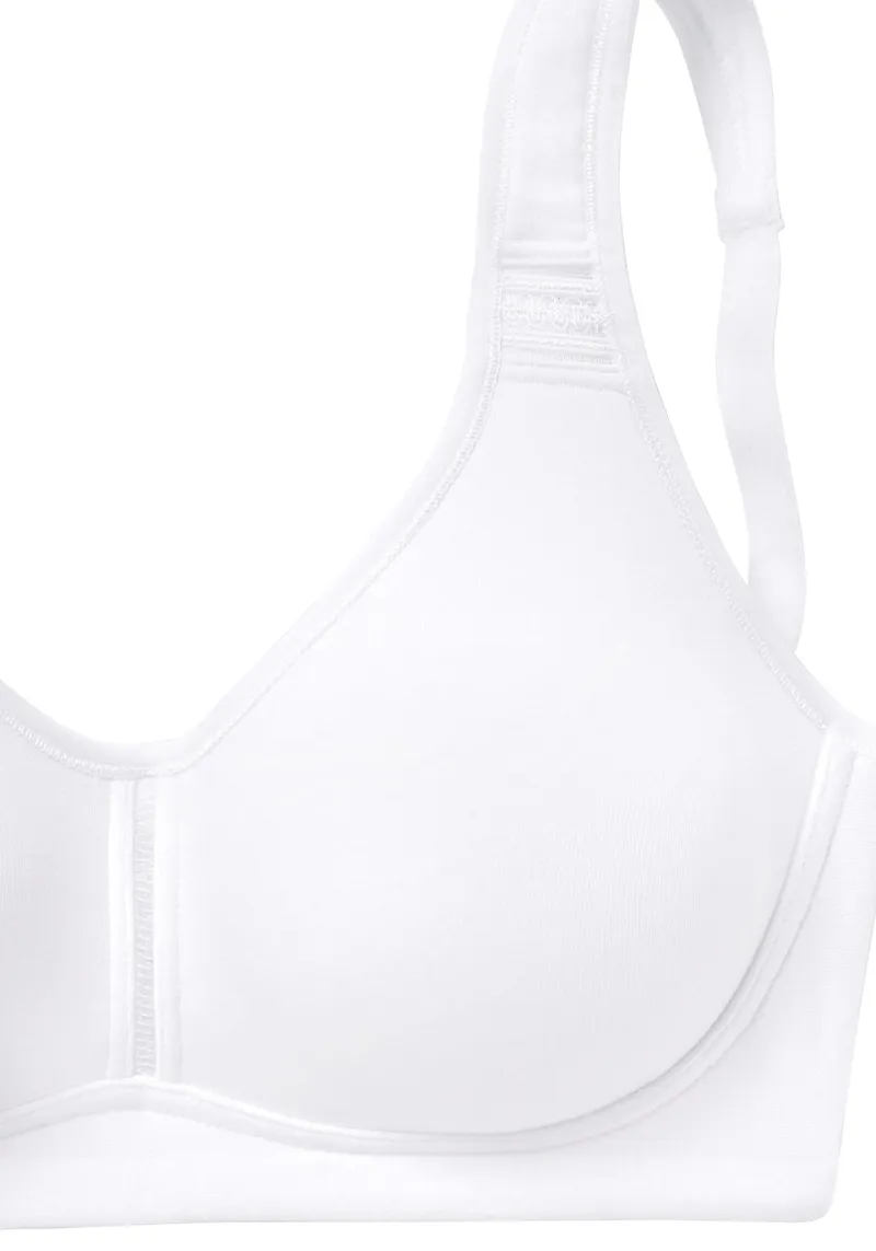 petite fleur by Lascana T-Shirt-BH 2xweiß, 2xweiß, – Produktbild 3 von 3