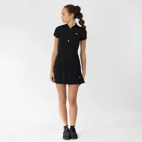 TAO Sportswear TAO Sportswear Atmungsaktives Damen Laufshirt RANA mit Zip – Produktbild 3 von 4