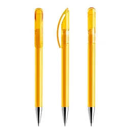 prodir prodir® Drehkugelschreiber DS3 TTC Twist, blaue Mine, gelb, Gelb, – Produktbild 1 von 1