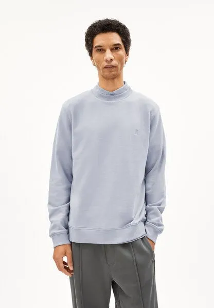 ARMEDANGELS ARMEDANGELS BAARO – Herren Sweatshirt Regular Fit aus Bio-Baumwolle, Misty morning (violett), – Produktbild 3 von 4