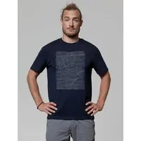 watapparel watapparel T-Shirt Unisex 3Dillusion, French navy, – Produktbild 1 von 1
