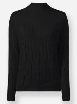 heine Jacquardpullover schwarz – Produktbild 1 von 1