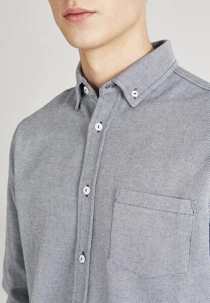 Givn Berlin Givn Berlin Herren Hemd mit Button-down-Kragen aus Bio-Baumwolle "Marlon", Blau (blue), – Produktbild 4 von 4