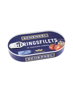 Schenkel Schenkel MSC Heringsfilets in Tomaten-Creme, 200g – Produktbild 1 von 1