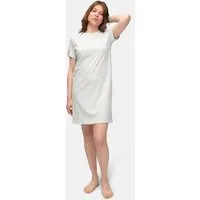 greenjama greenjama Sleepshirt mit Leinen-Anteil, GOTS-zertifiziert, Air(blau), – Produktbild 1 von 1