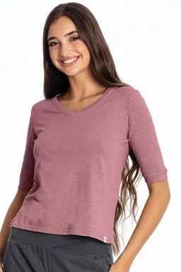 RAVENS VIEW IBIZA RAVENS VIEW IBIZA Damen vegan Oberteil Lisa Malva Violett – Produktbild 1 von 1