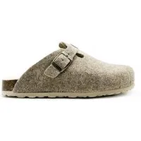 thies Recycled Wool Clog "thies ®" aus recycelter, zertifizierter Wolle, Light brown (hellbraun), – Produktbild 1 von 1