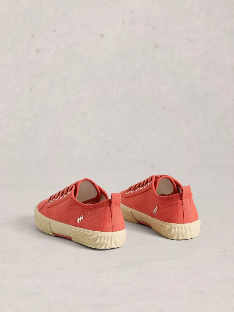 White Stuff Stoffsneaker Pippa - 36, Mittelkoralle, – Produktbild 4 von 4