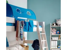 3er Tasche zum Einhängen für Hochbett "Infanskids" türkisblau – Produktbild 1 von 1