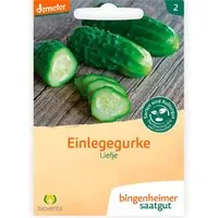 Bingenheimer Saatgut bingenheimer saatgut Bio-Samen Einlegegurke "Liefje", 1 Stk. – Produktbild 1 von 1