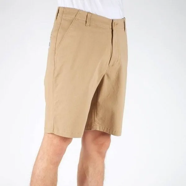 Dedicated DEDICATED Chino Shorts Nacka, Khaki (grün), – Produktbild 1 von 4
